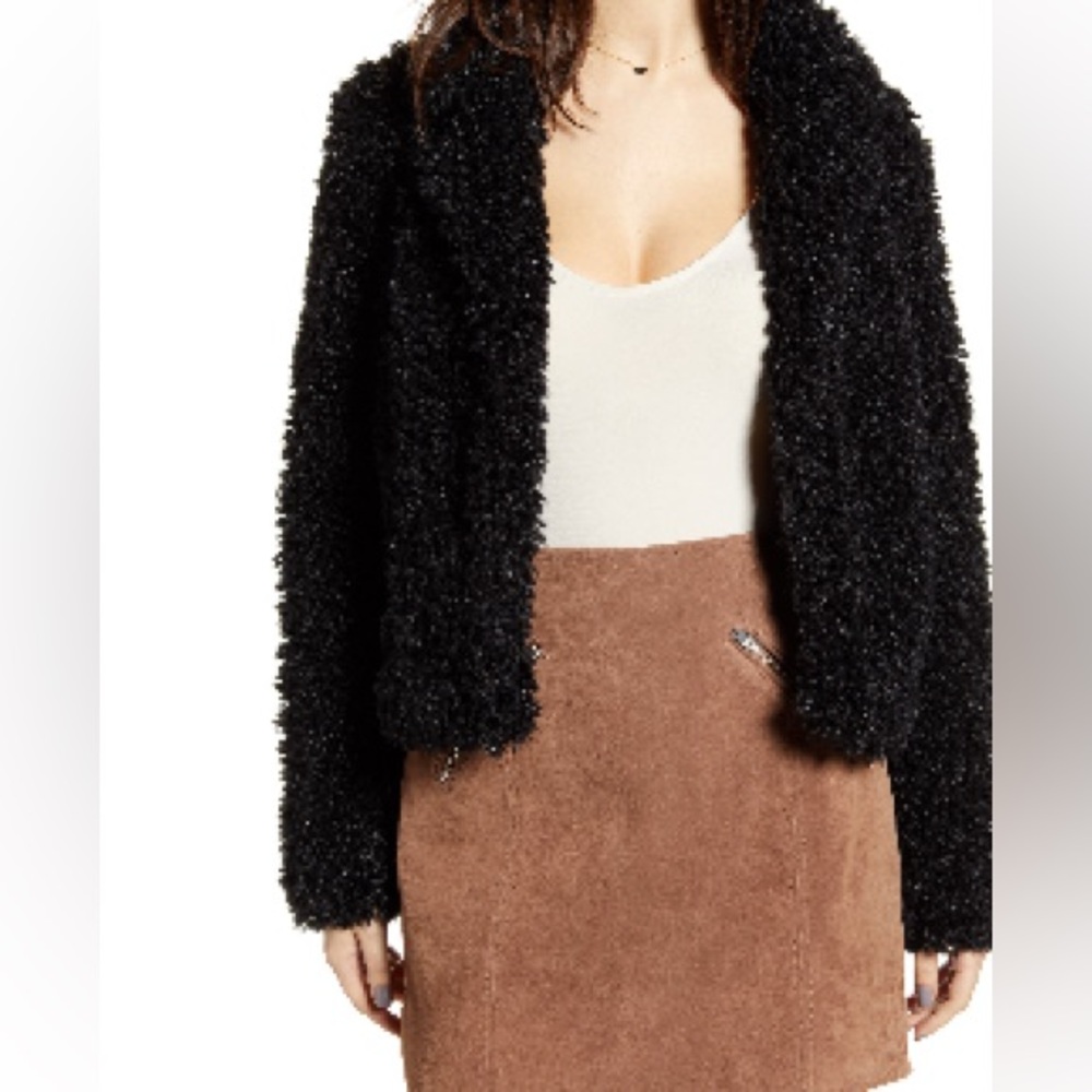Blank NYC Faux Fur Teddy Coat